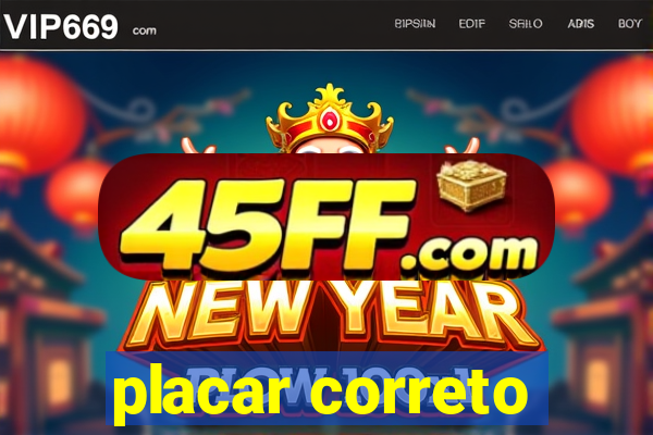 placar correto